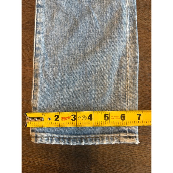 FRAME Denim L'Homme Slim Jeans Light Wash Blue Womens Size 30 - Picture 8 of 8